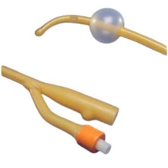 Dover Hydrogel Coated 2-Way Foley Catheter, Coude Tip thumbnail 1