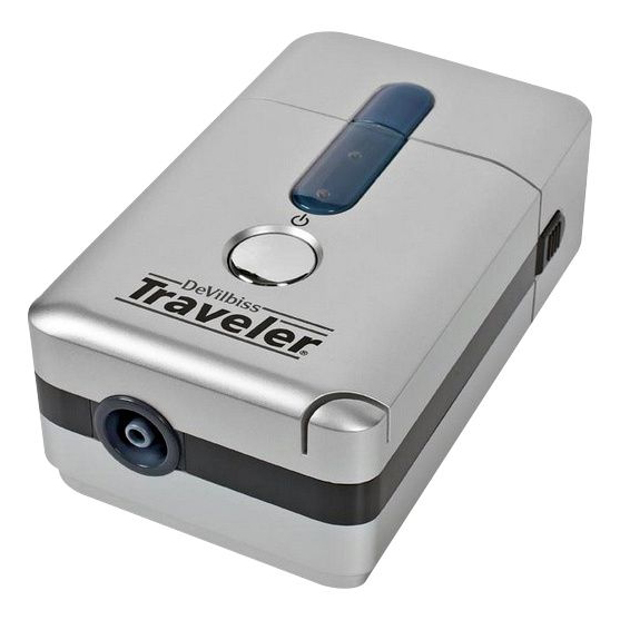 DeVilbiss Traveler Portable Compressor Nebulizer System thumbnail 1