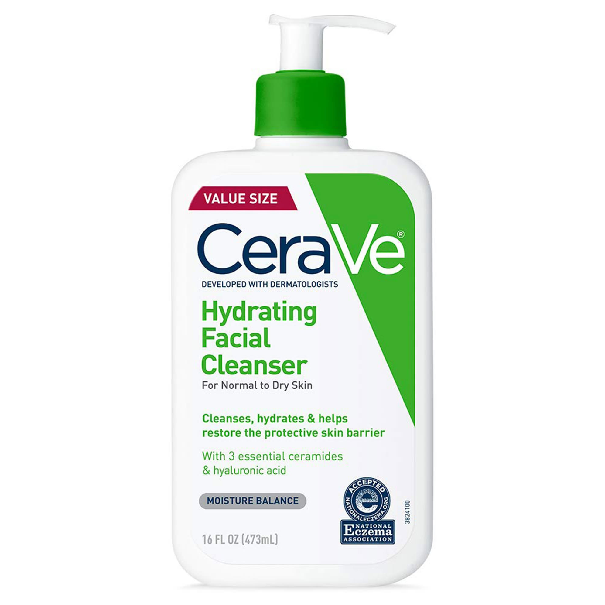 CeraVe Foaming Facial Cleanser Pump Bottle