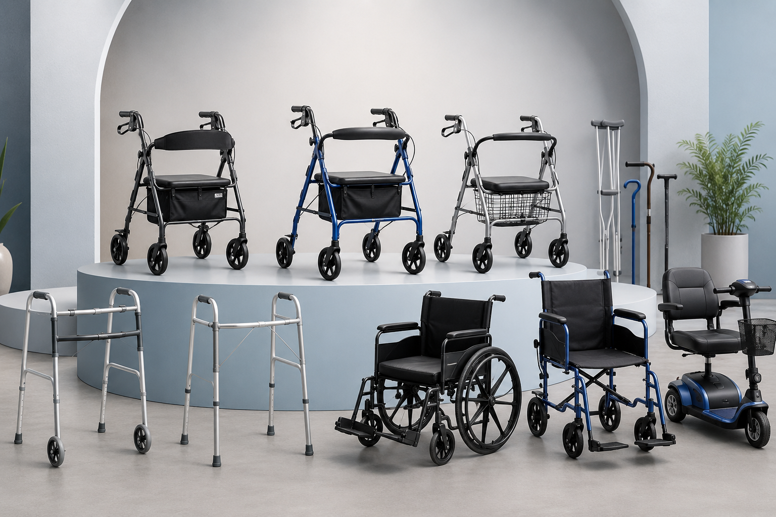Rollator Products Available at Medicaleshop
