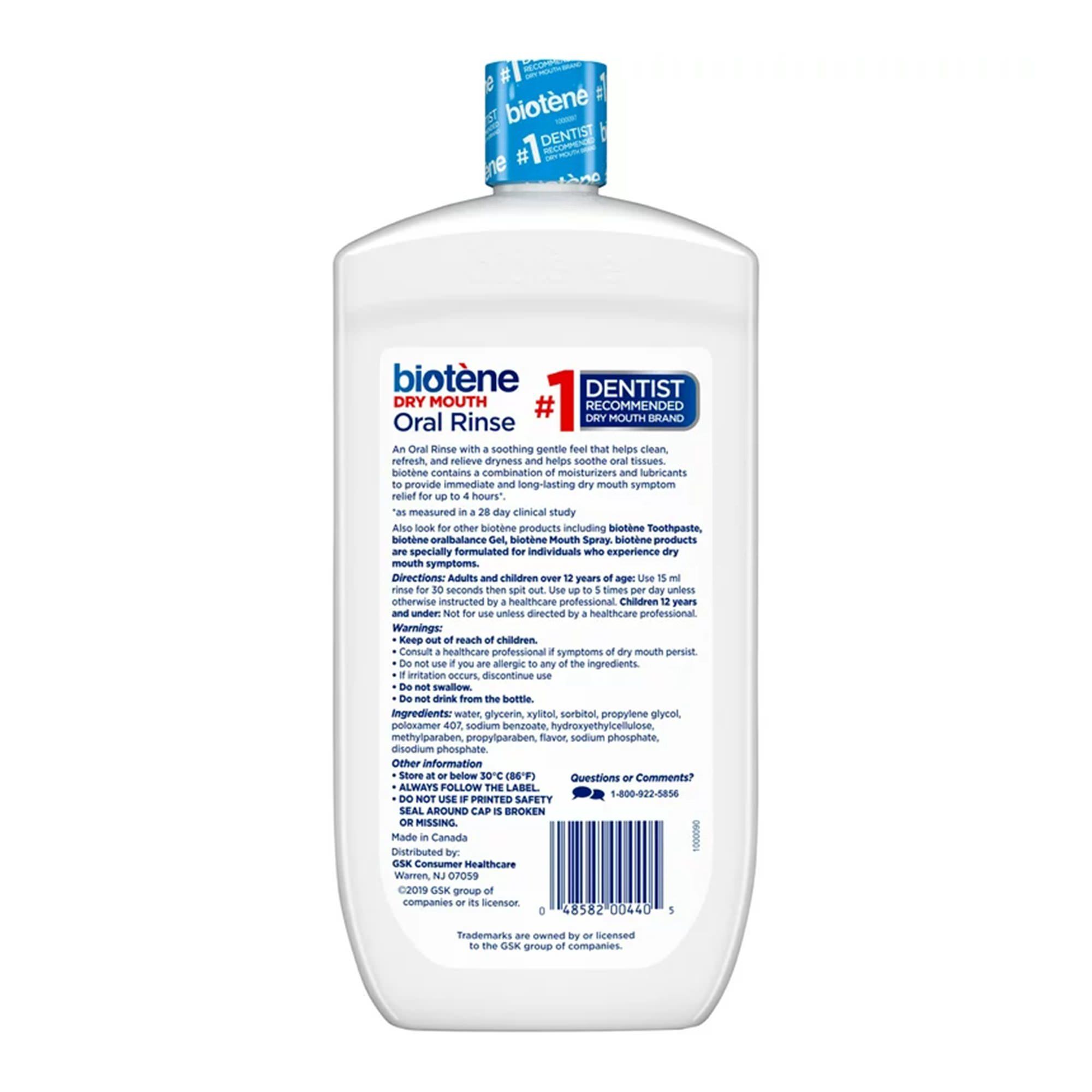 Biotene Dry Mouth Oral Rinse Liquid, 33.8 oz - Each thumbnail 2