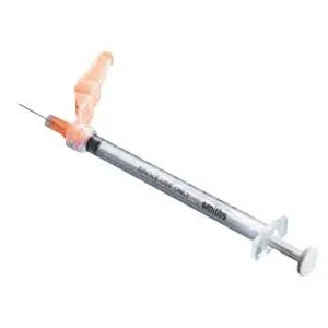 Smiths Medical Hypodermic Needle-Pro Safety Needles W/Insulin Syringe