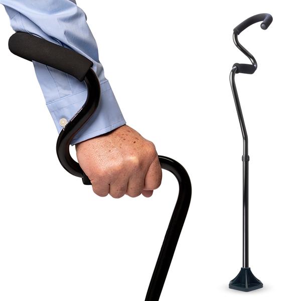 StrongArm Adjustable Lightweight Comfort Cane thumbnail 1