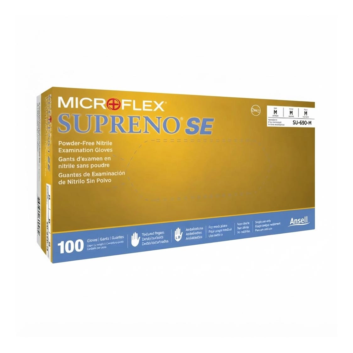 MICROFLEX SUPRENO 93-743 ニトリル手袋 Sサイズ　10箱 b13fd0d2-af27-4ca1-b8cf-