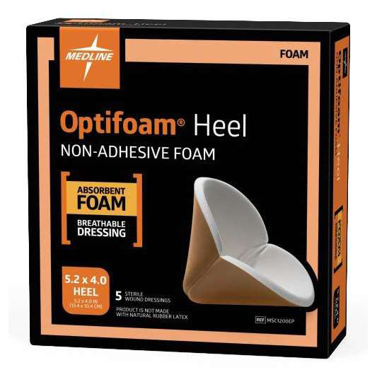 Optifoam Sterile Heel Nonadhesive Foam Dressing