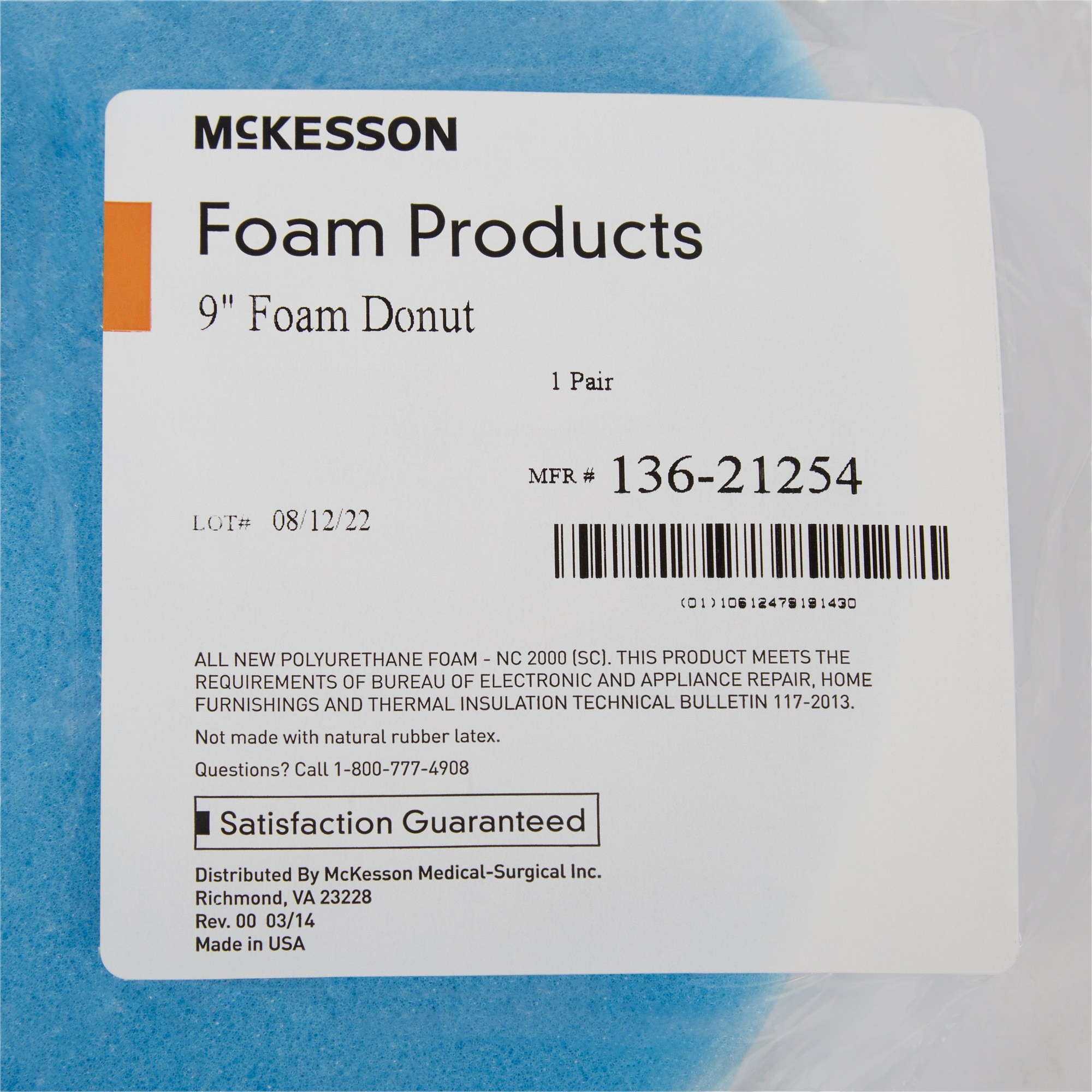 McKesson Donut Positioner Blue thumbnail 5