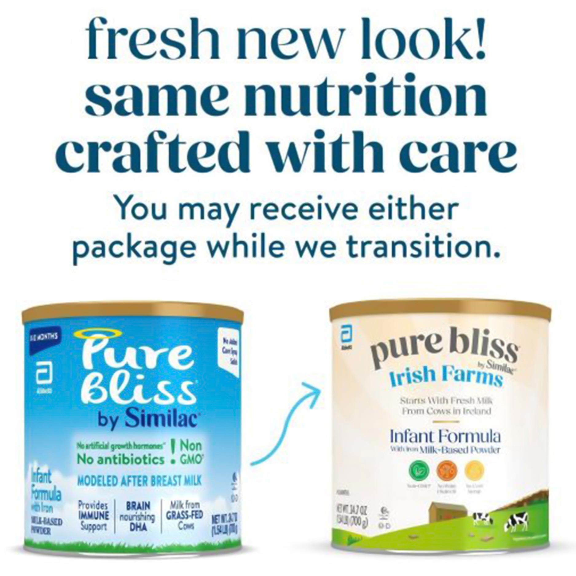 Pure Bliss by Similac Irish Farms Infant Formula, Powder thumbnail 2