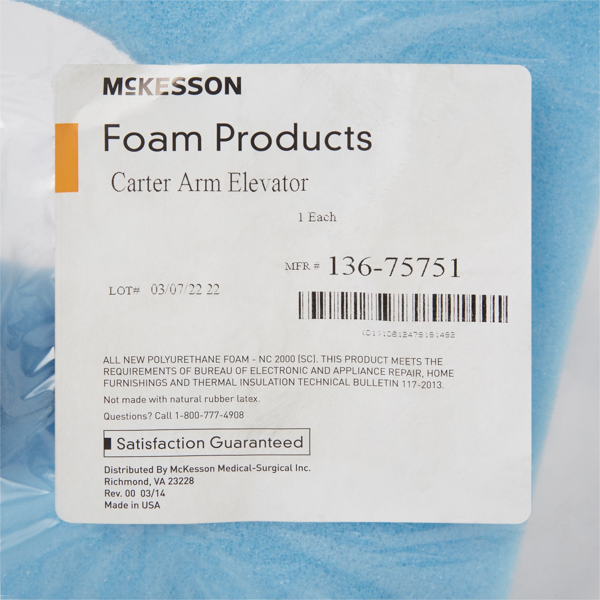 McKesson Carter Arm Elevator Blue thumbnail 4