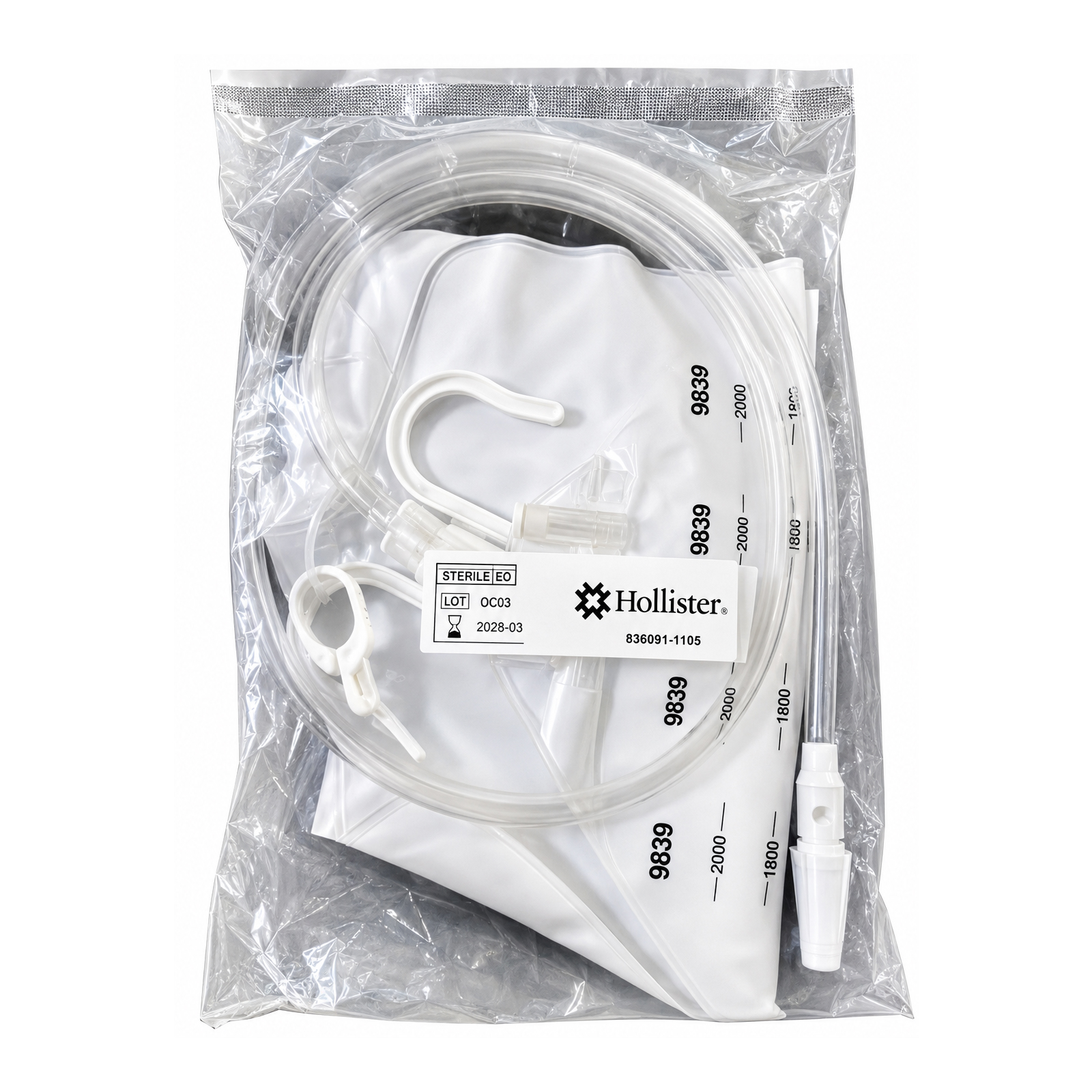 Hollister Bedside Drainage Collector System | Anti-Reflux Valve