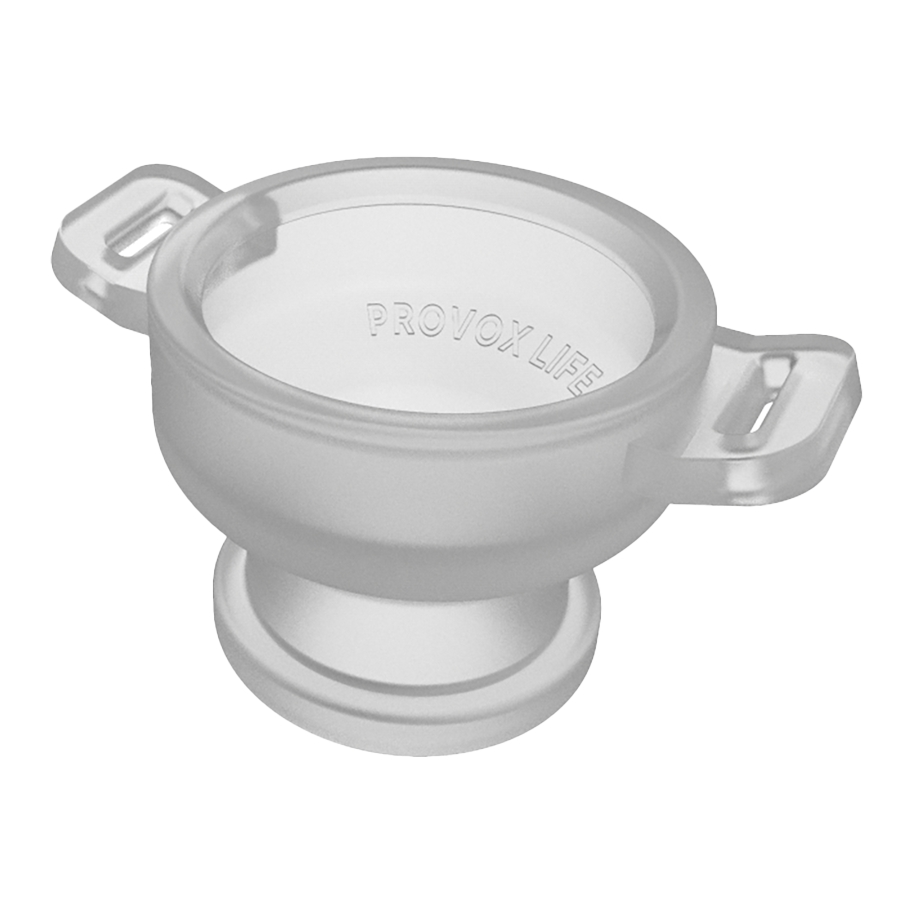 Stomal Button Provox Life LaryButton 18/8: Silicone Stoma Button for Tracheostoma Care