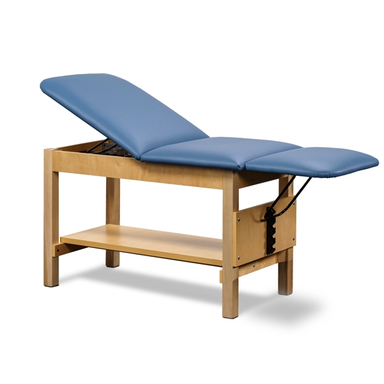 Clinton Classic Space Saver Treatment Table, Adjustable Backrest