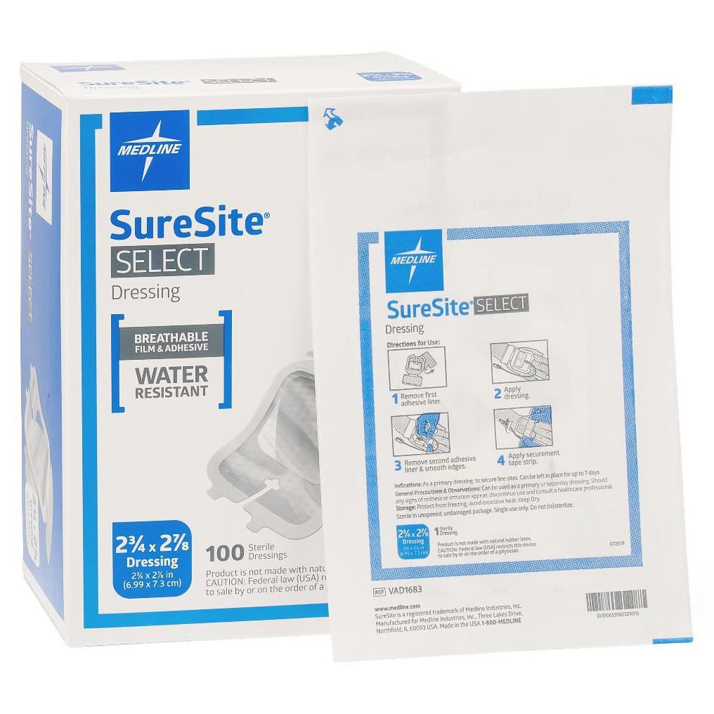 Suresite Select Sterile Breathable Film & Adhesive Dressings