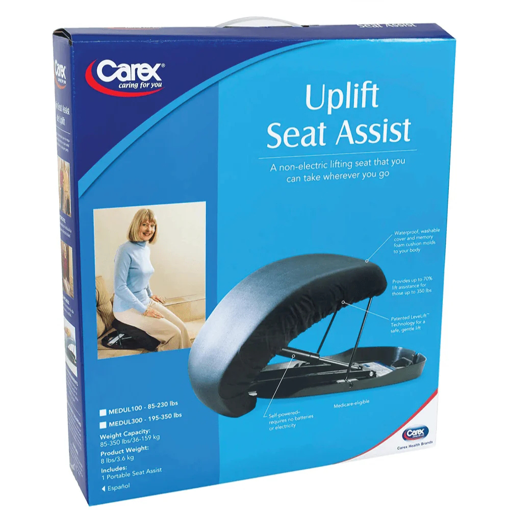 Carex Premium Uplift Seat Assist Standard Manual Lifting Cushion thumbnail 9