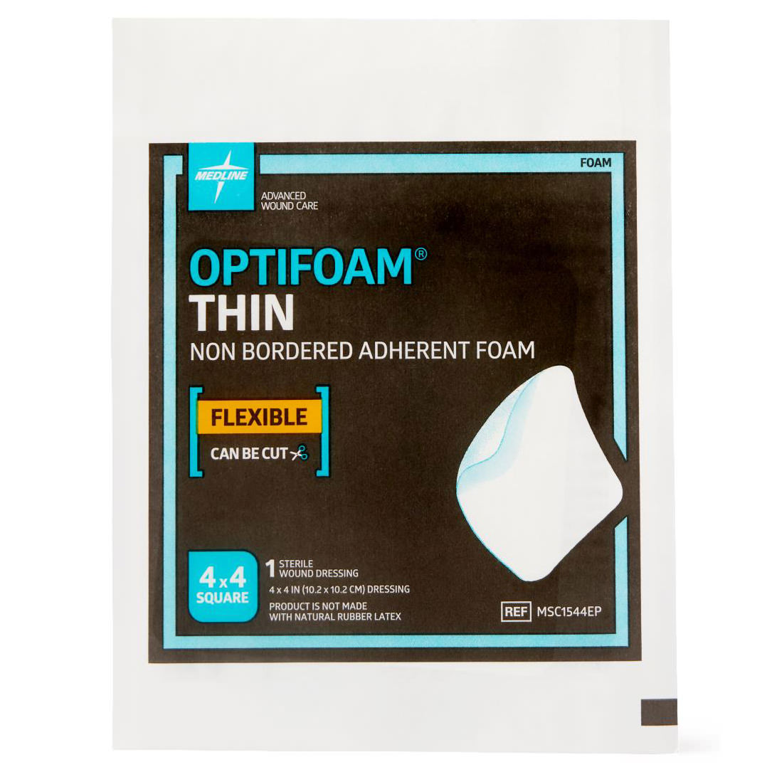 Optifoam Thin Sterile Non Bordered Adhesive Foam Dressing thumbnail 5