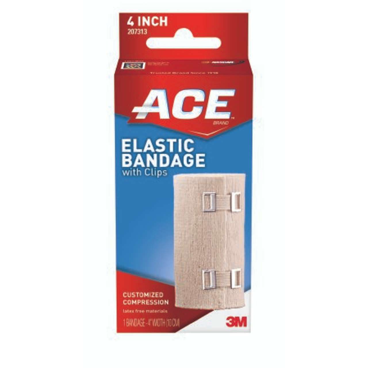 3M Ace Elastic Bandage with Metal Clips, Tan thumbnail 1