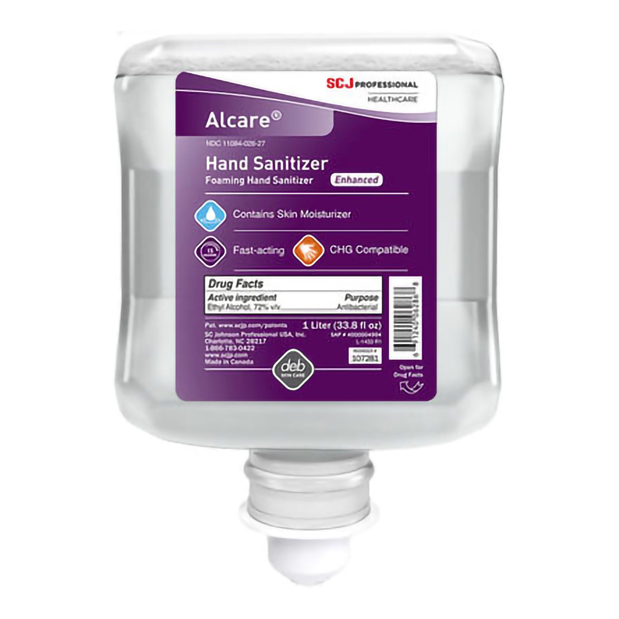 Alcare Enhanced Foaming Hand Sanitizer, 1L - Case of 6 - Main image