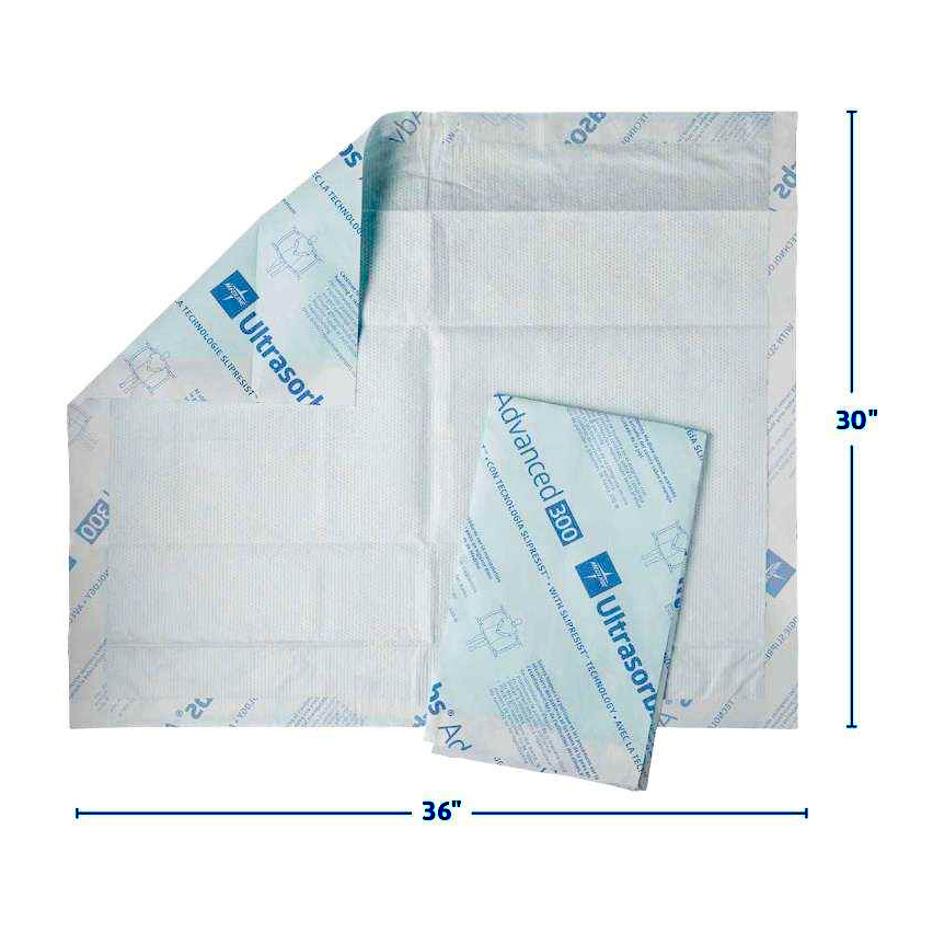 Ultrasorbs Advanced Premium Underpads with SlipResist Technology thumbnail 1