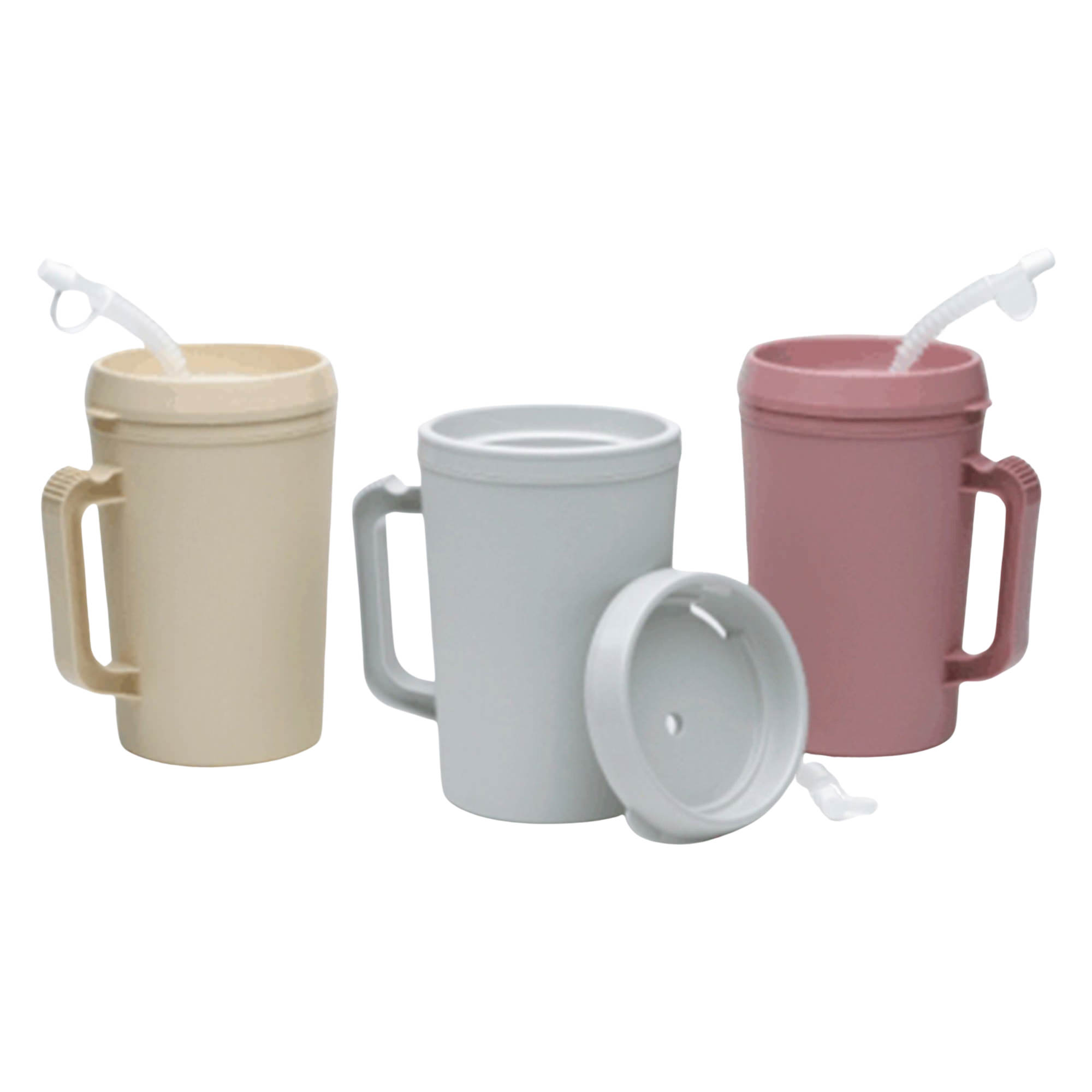 Medegen Polypropylene Reusable Insulated Drinking Mug, 34 oz thumbnail 1