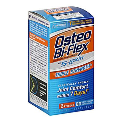 Osteo-Bi-Flex Advanced Triple Strength Joint Health Supplement with 5 Loxin - Box of 80 thumbnail 1