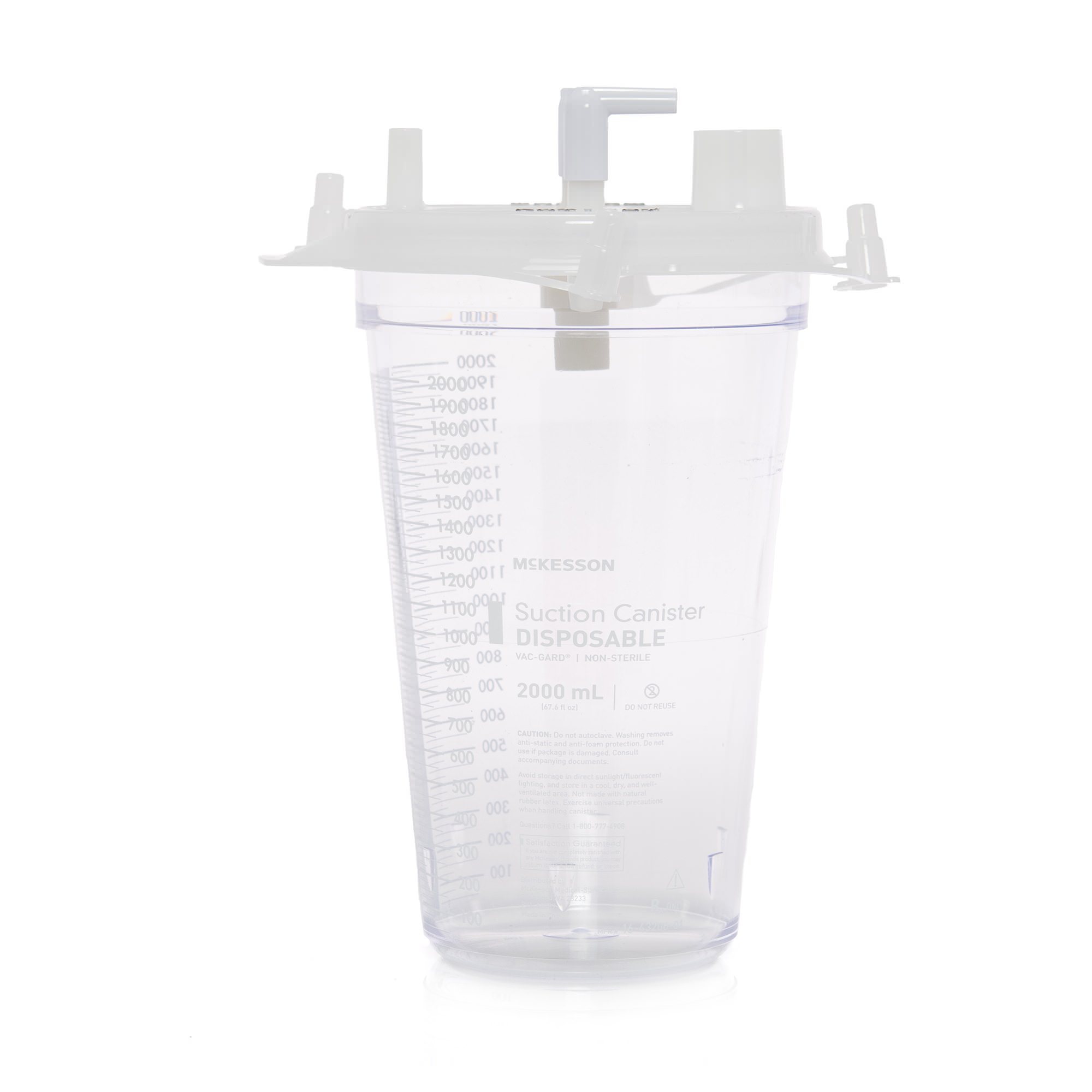 McKesson Suction Canister NonSterile Without Tubing Disposable - Main image