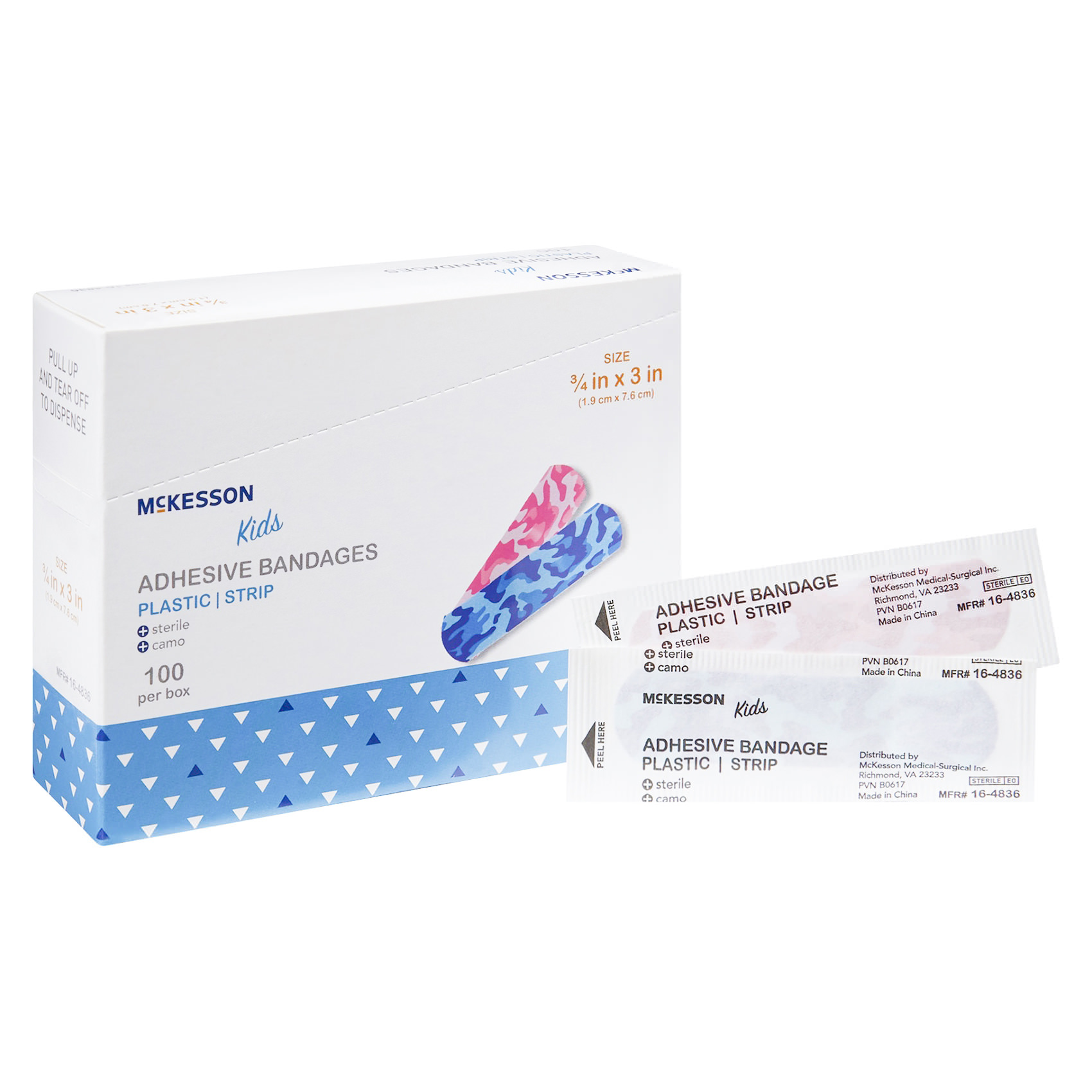 Mckesson Kids Adhesive Strip