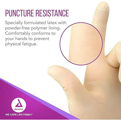 Dynarex Sterile Latex Surgical Gloves thumbnail 3
