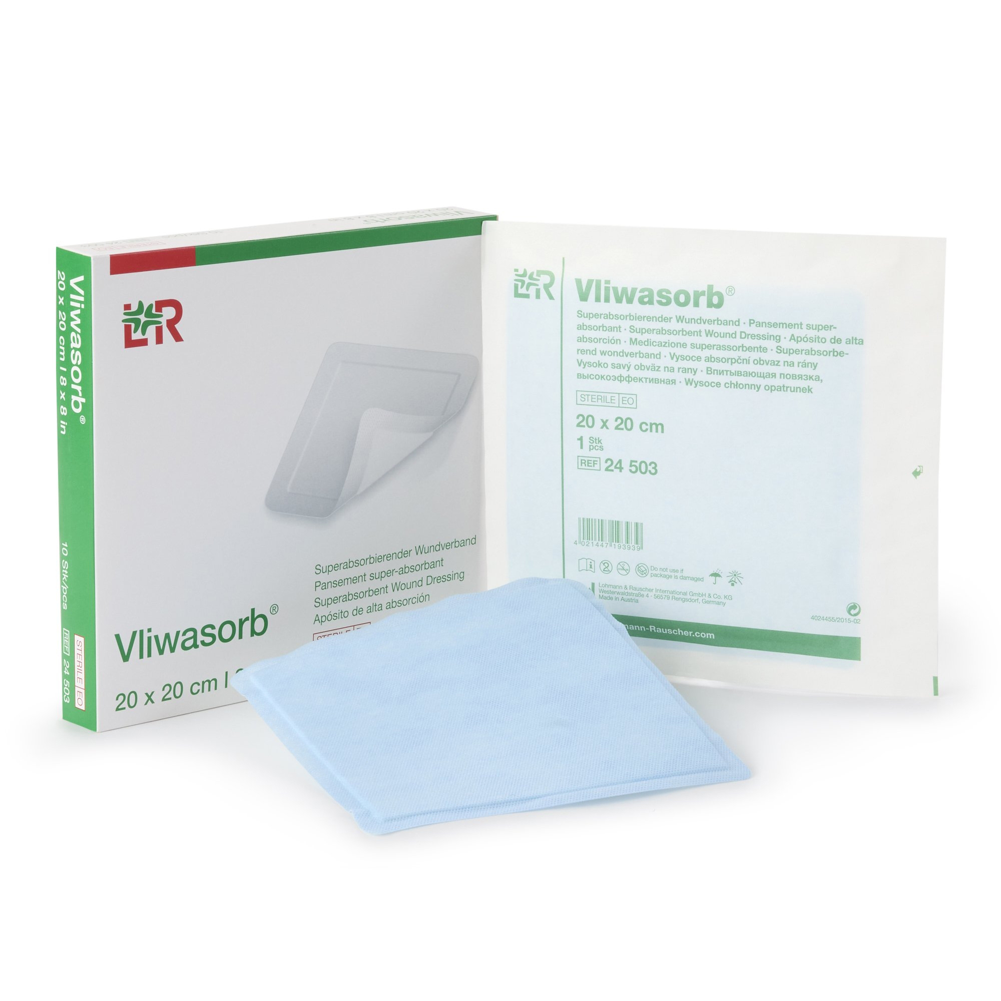 Vliwasorb Super Absorbent Dressing - Main image