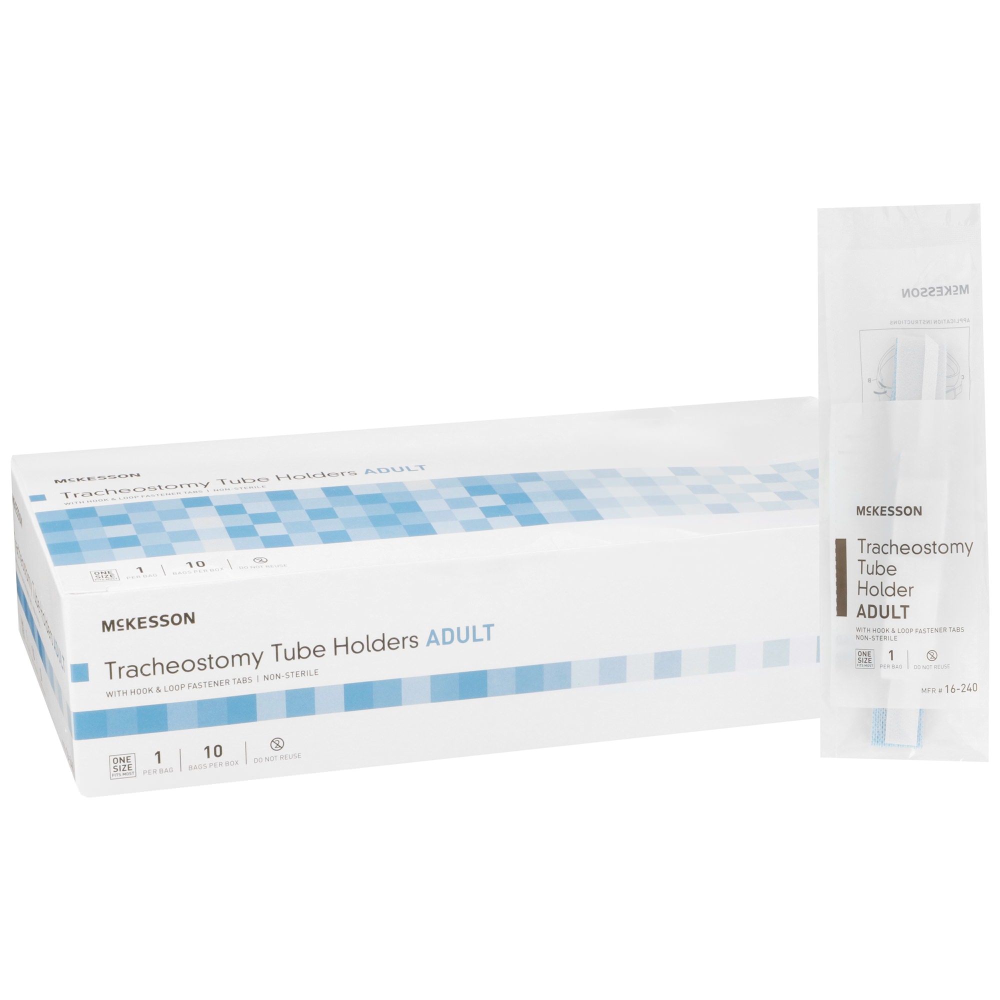 McKesson Tracheostomy Tube Holder One Size Fits Most Adult - Main image