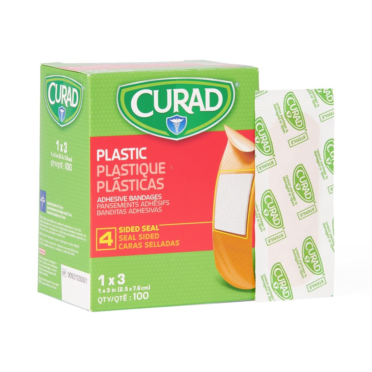 Curad Plastic Adhesive Bandages thumbnail 4