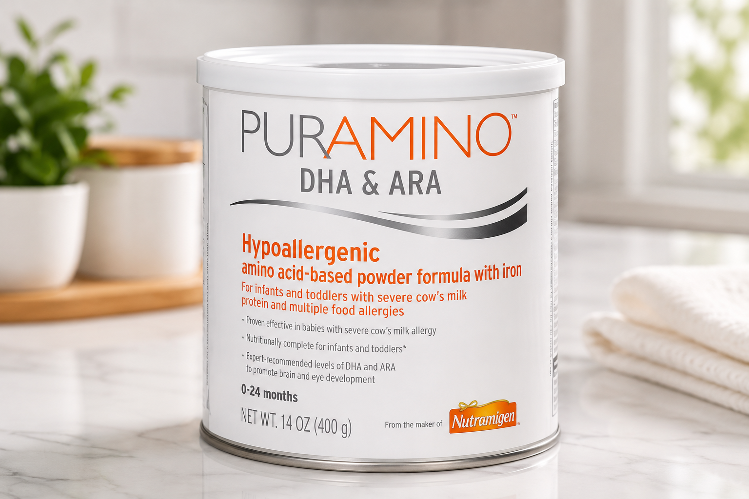 PurAmino Hypoallergenic Infant Formula