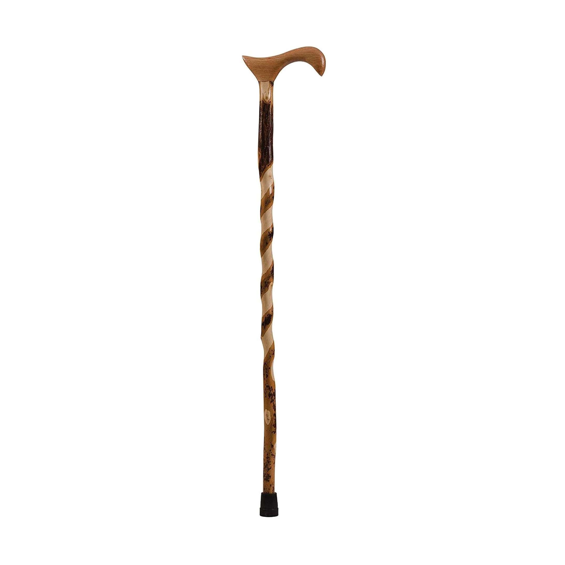 Brazos Twisted Lightweight Handcrafted Derby Walking Cane - Main image