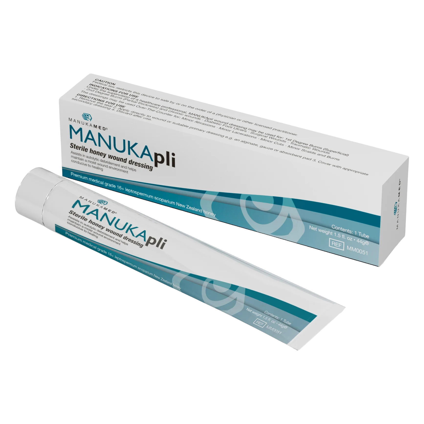 Manukamed Manukapli Sterile Honey Wound Dressing Paste thumbnail 2