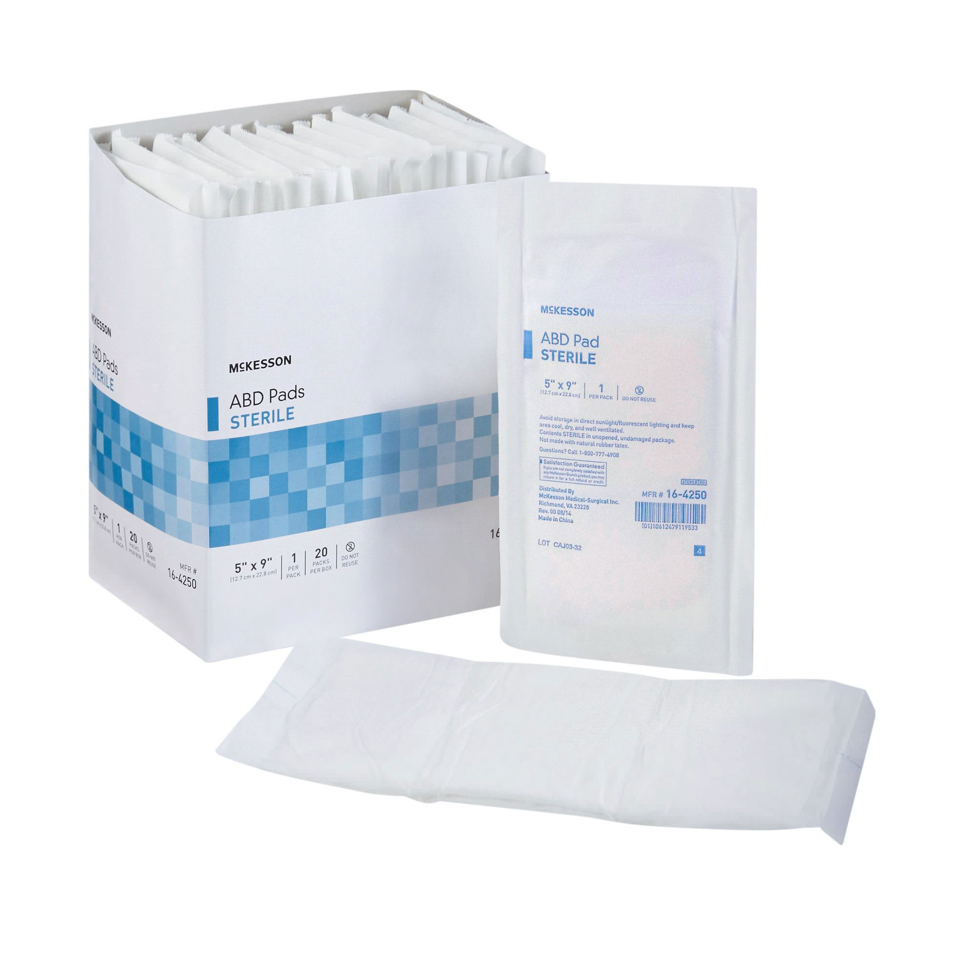 McKesson Nonwoven Abdominal Pad - Main image