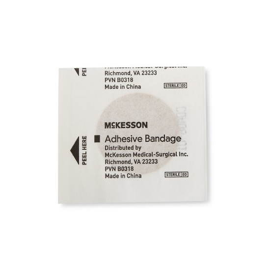 McKesson Plastic Round Adhesive Bandage thumbnail 1