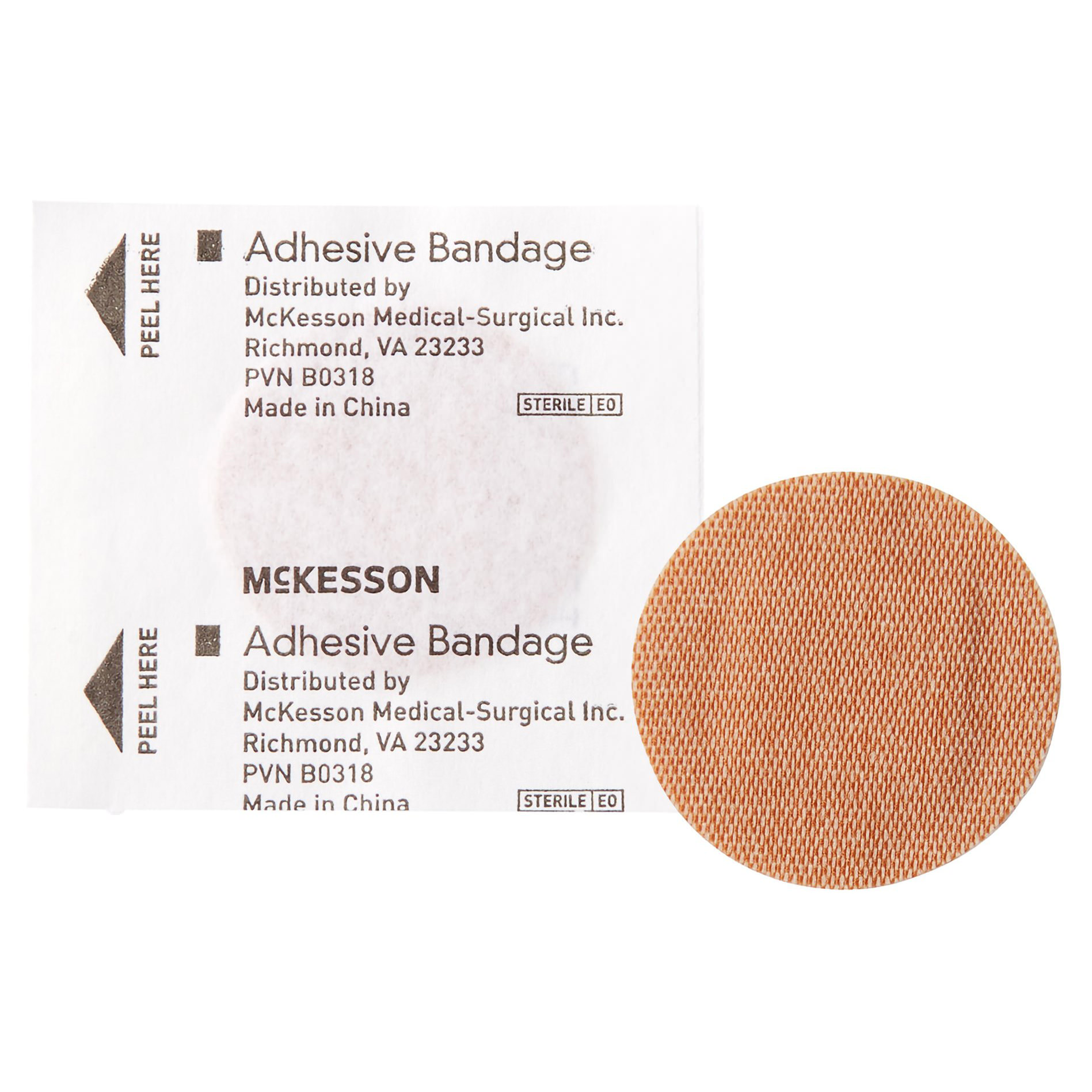 McKesson Fabric Round Adhesive Spot Bandage thumbnail 2