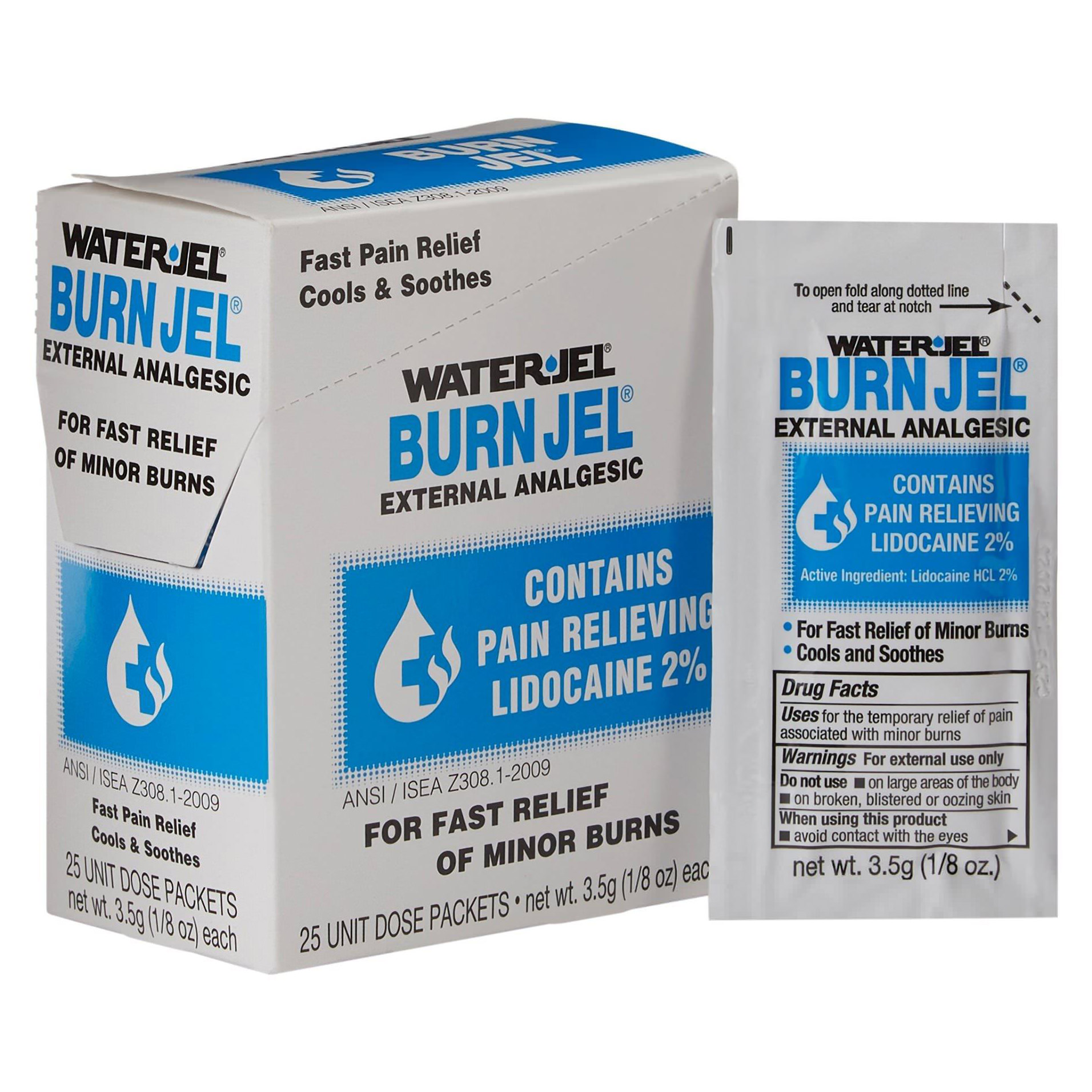 Water Jel Burn Jel Burn Relief Topical Gel