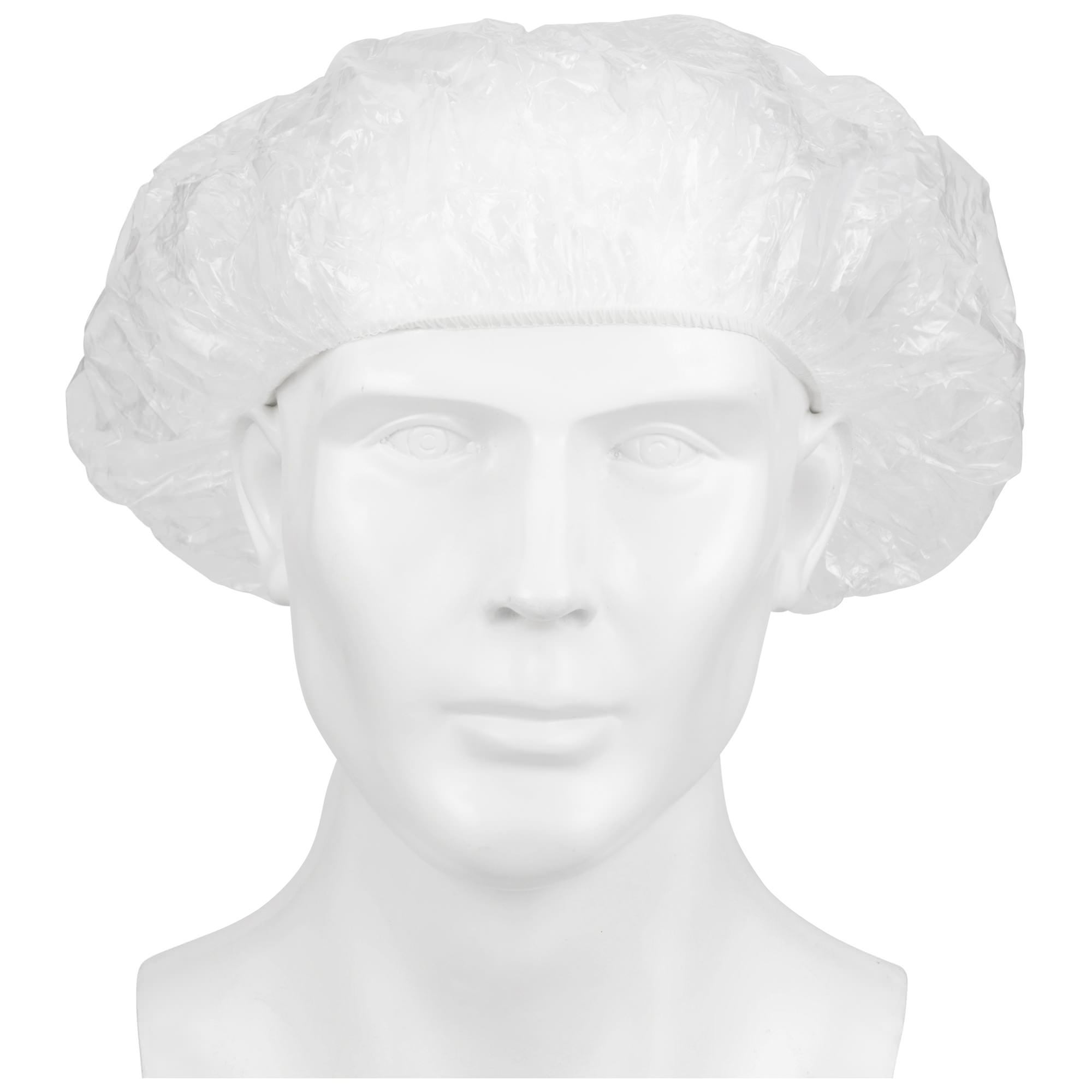McKesson Shower Cap Clear One Size Fits Most Single Patient Use - Main image