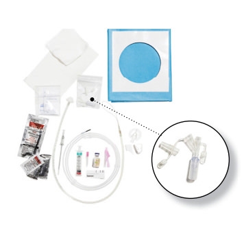 CORFLO PEG Feeding Tube, Ring Pull Non-Safety Basic Components Tray thumbnail 2