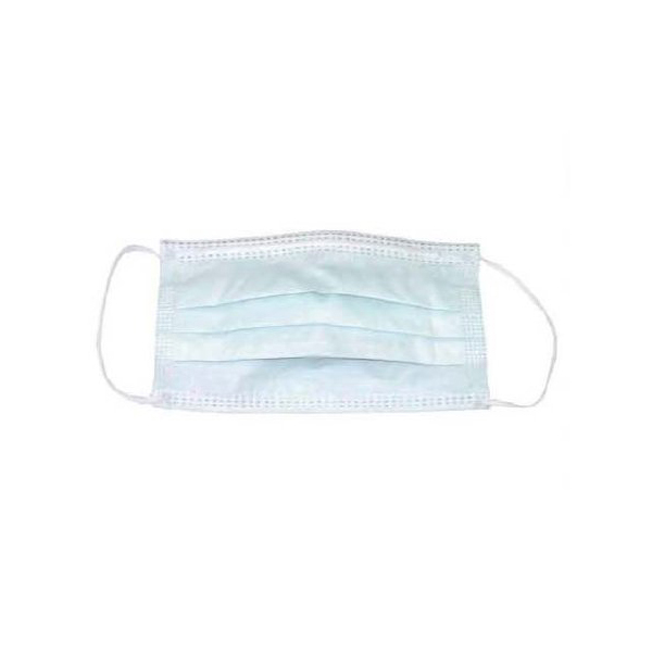 Aspen Surgical Products Procedure Mask With Earloops, Blue thumbnail 1