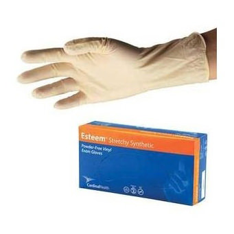Cardinal Esteem Stretch Vinyl Exam Gloves