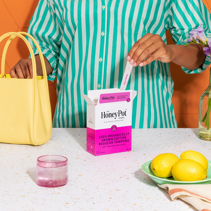 The Honey Pot Company Organic Cotton Core Tampons thumbnail 5