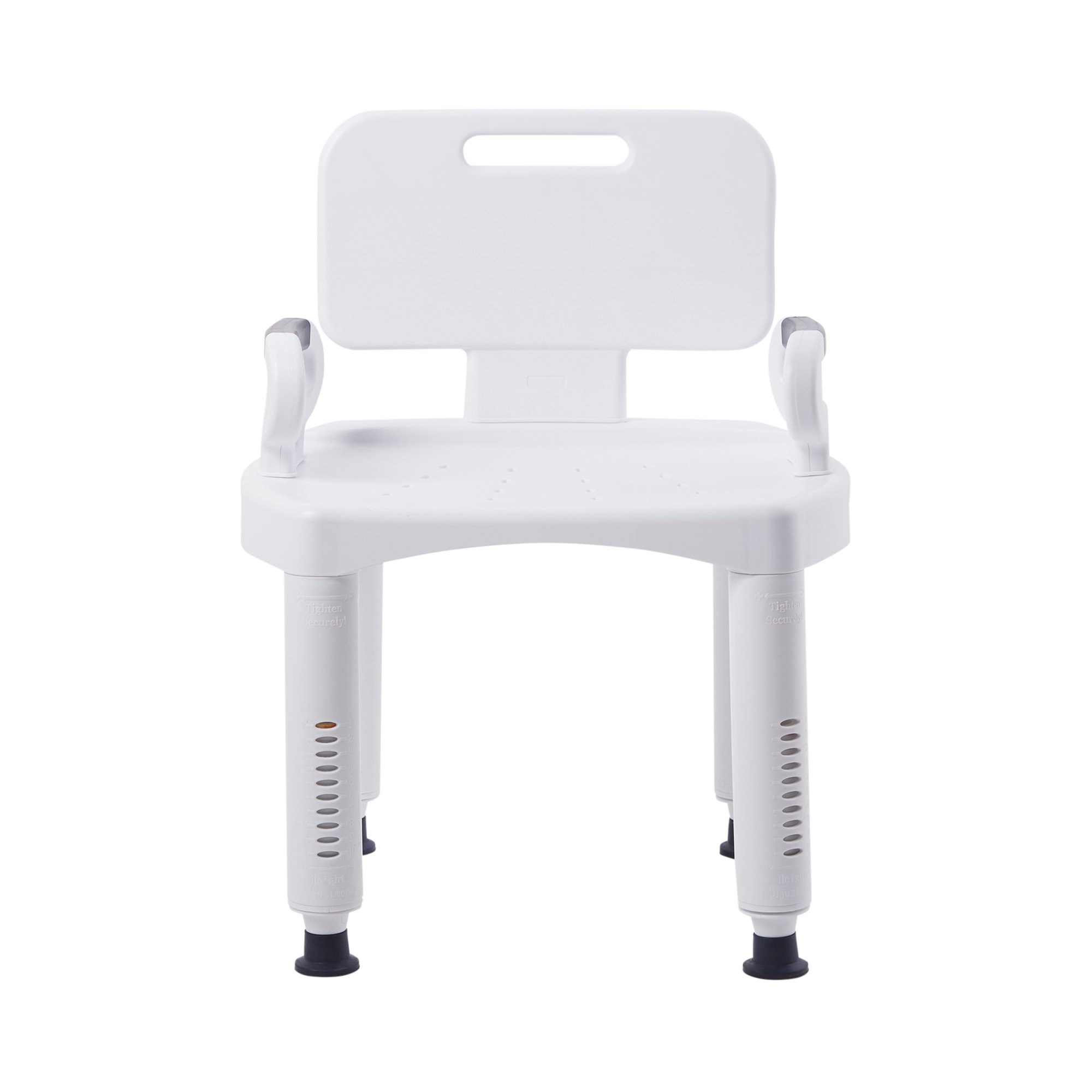 McKesson Removable Arm Rail Bath Bench, White