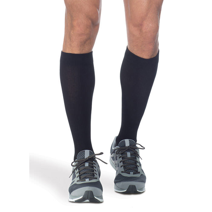 Sigvaris Cushioned Cotton Calf High 20-30mmHg Compression Socks thumbnail 1