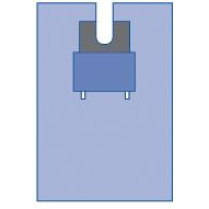Medline OrthoMax Body Split Surgical Drape thumbnail 1