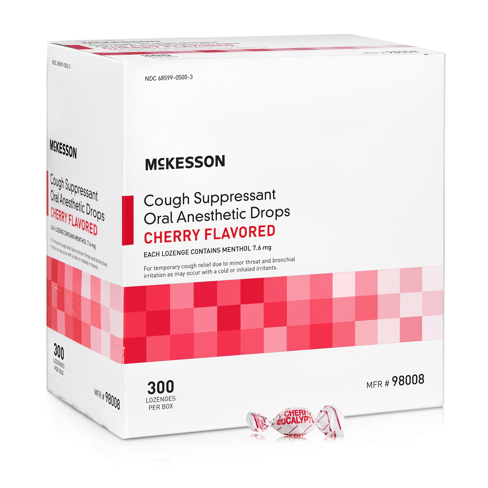 McKesson Cough Suppressant Oral Anesthetic Drops - Main image