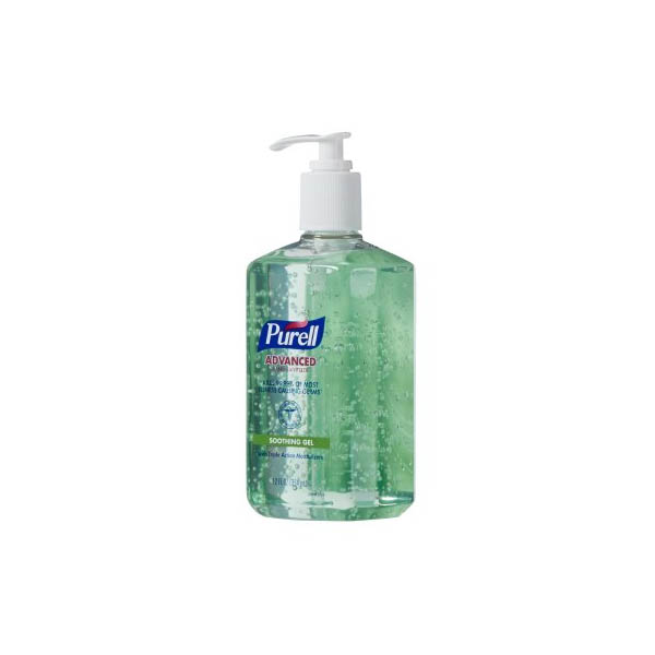 Purell Advanced Hand Sanitizer with Aloe Pump Bottle thumbnail 1