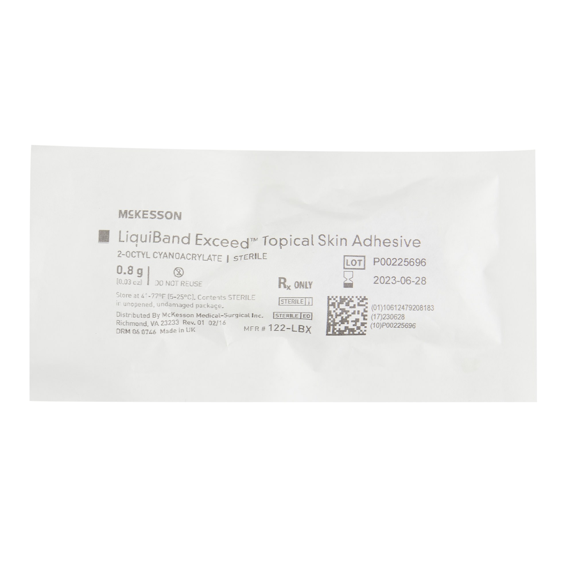 McKesson LiquiBand Exceed Skin Adhesive thumbnail 3