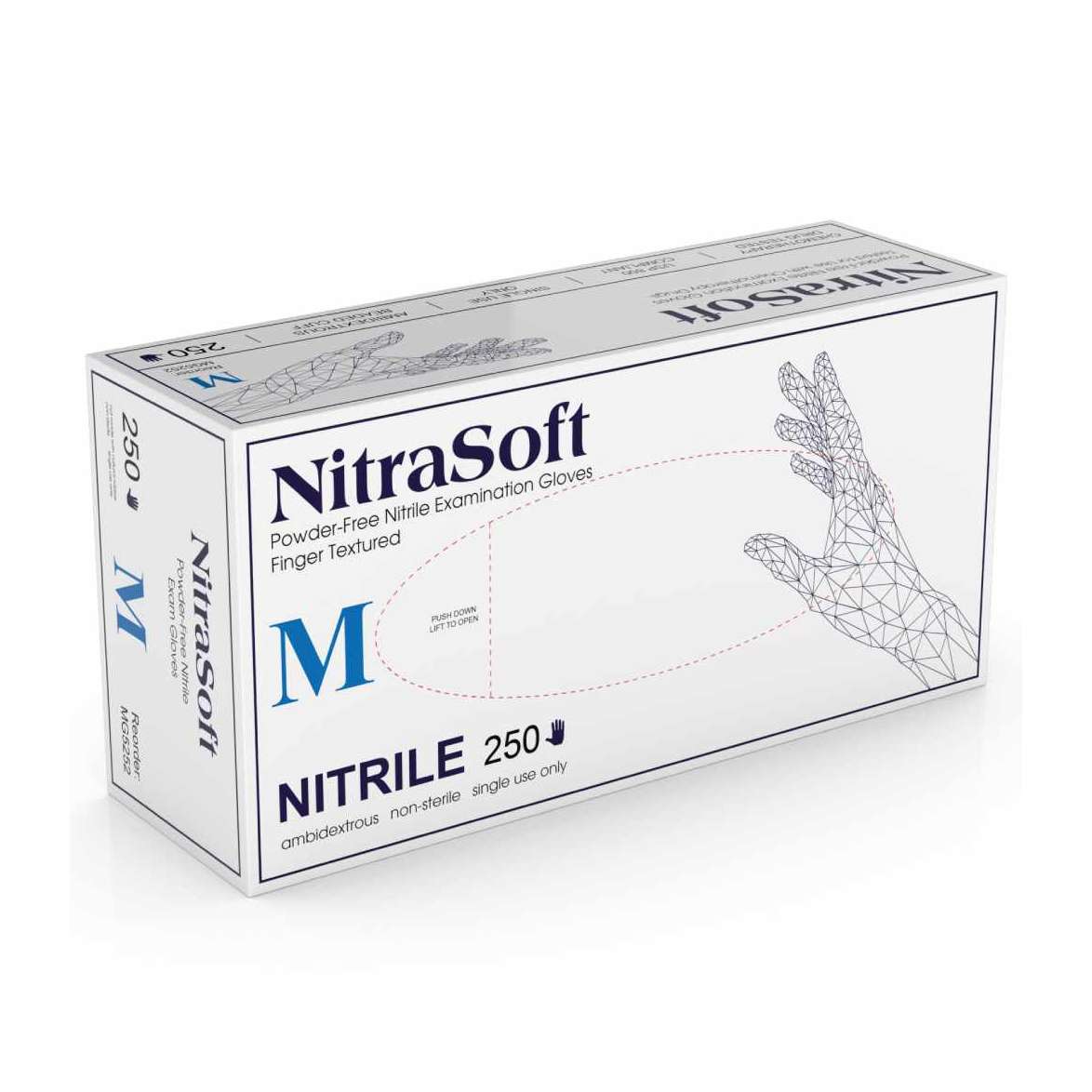 Medgluv NitraSoft Nitrile Exam Gloves thumbnail 1