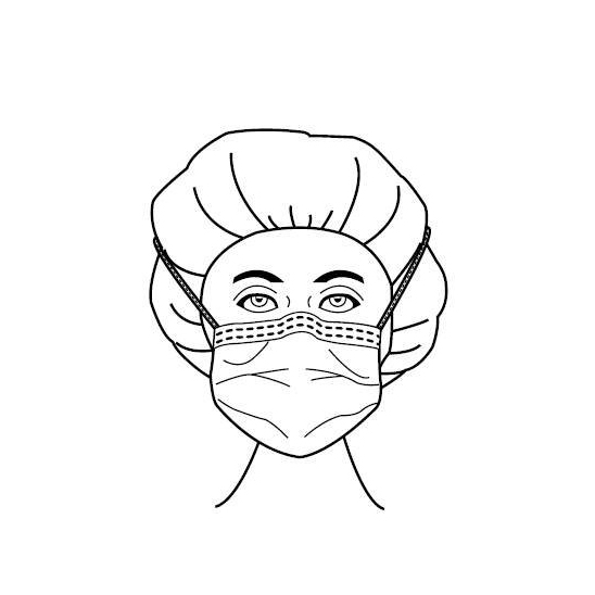 Fog Shield Surgical Mask, Green thumbnail 1