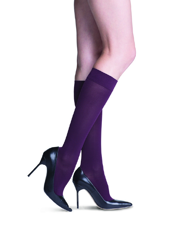 Sigvaris Soft Opaque Calf Compression Socks, 20-30mmHg thumbnail 28